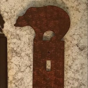 Zuni bear light switch cover